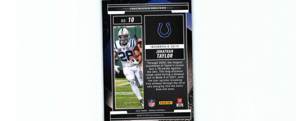 Jonathan Taylor 2025 Mosaic #10