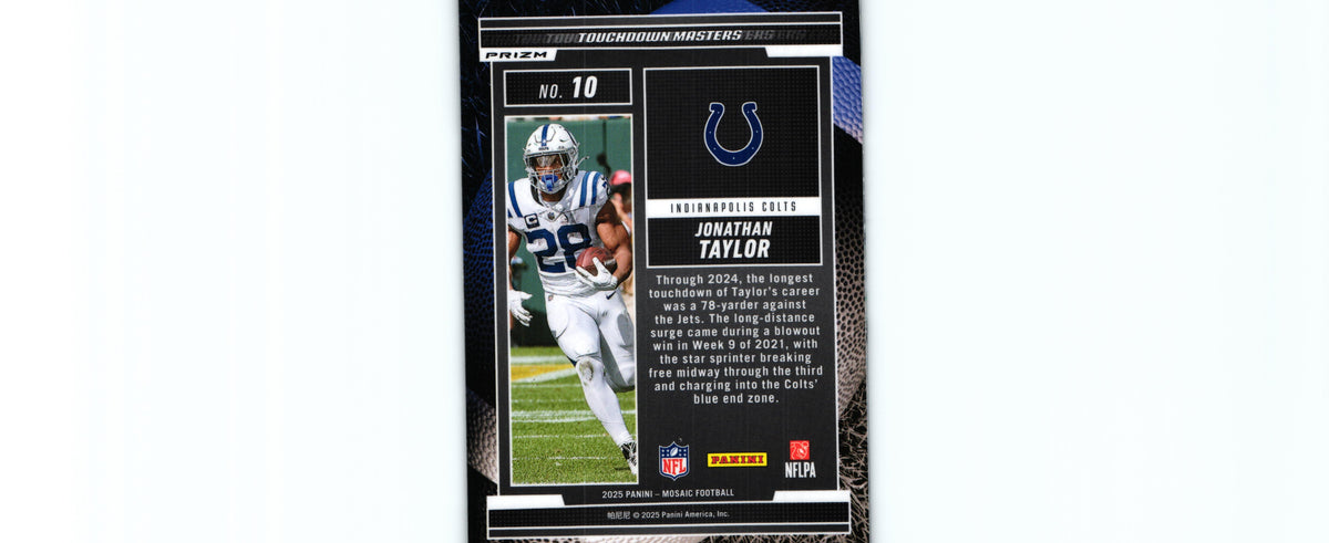 Jonathan Taylor 2025 GREEN Mosaic #10