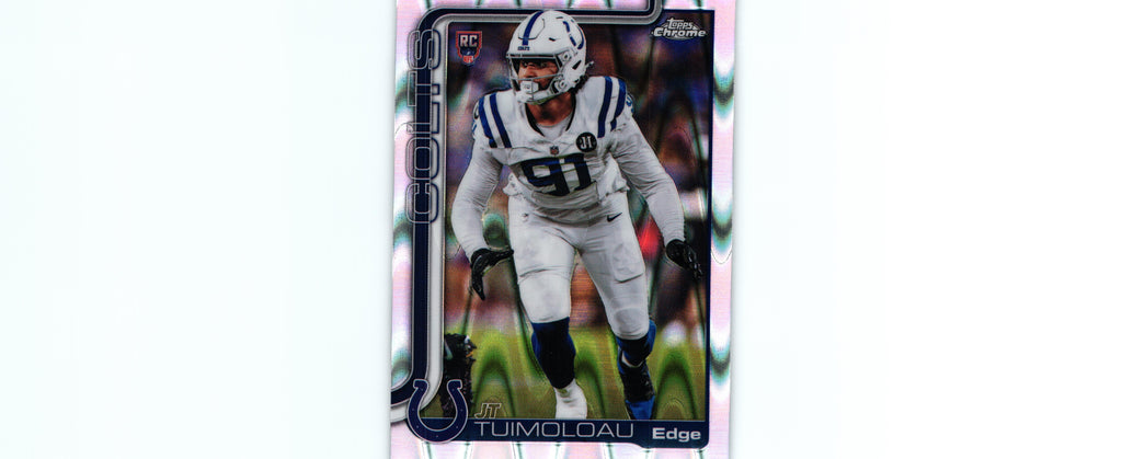 JT Tuimoloai 2025 RAY WAVE Topps #358 RC