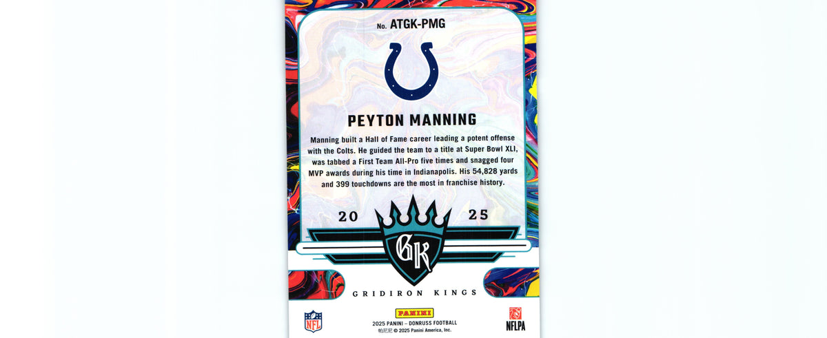Peyton Manning 2024 Donruss ATGK-PMG