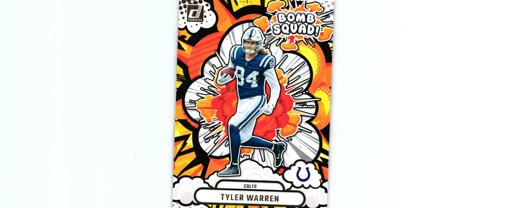 Tyler Warren 2025 Donruss BS-TWN RC