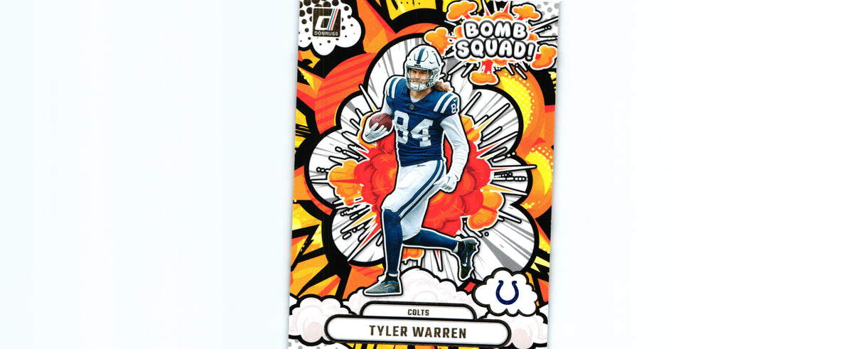 Tyler Warren 2025 Donruss BS-TWN RC