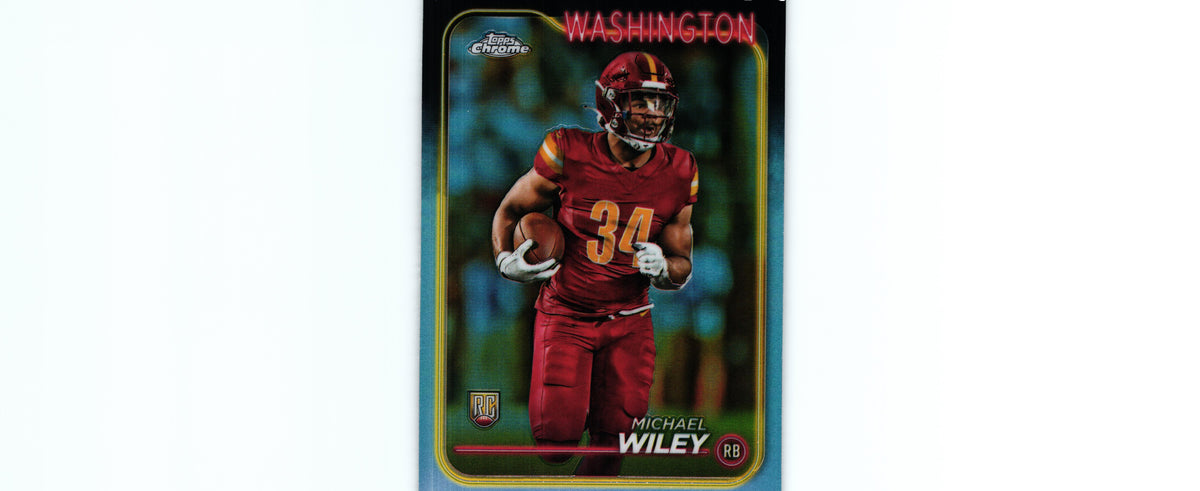 Michael Wiley 2024 REFRACTOR Topps #300 RC