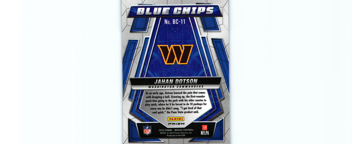 Jahan Dotson 2022 Mosaic BC-11 RC