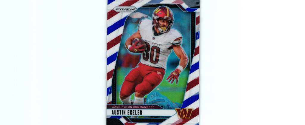 Austin Ekeler 2024 RED WHITE BLUE Prizm #287