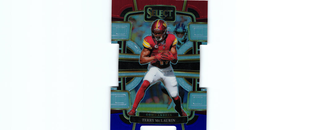 Terry McLaurin 2023 RED&BLUE DIE CUT Select #99