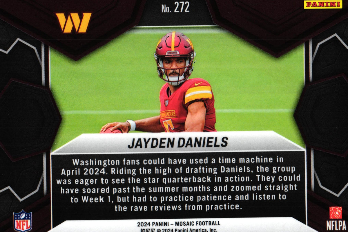 Jayden Daniels 2024 Mosaic #272 RC