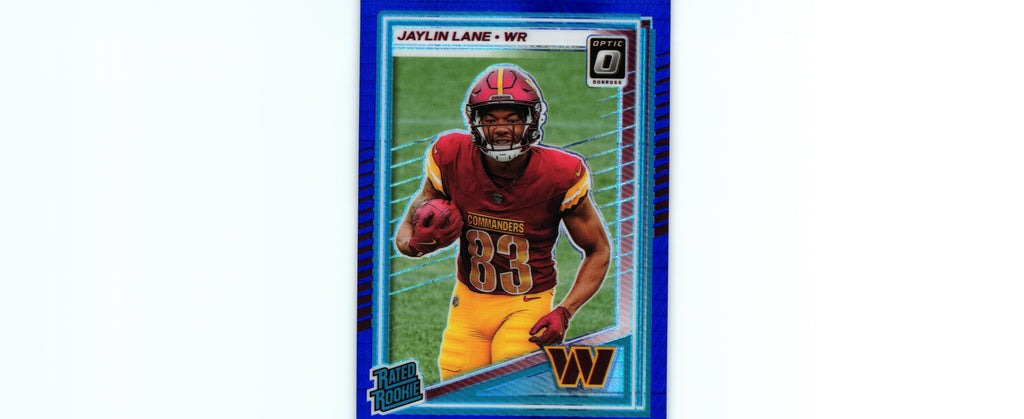 Jaylin Lane 2025 BLUE HYPER Donruss Optic #249 RC