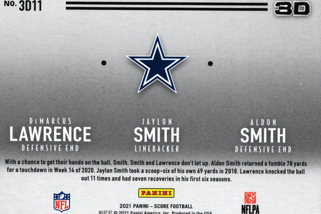 Lawrence/Smith/Smith 2021 Score 3D11