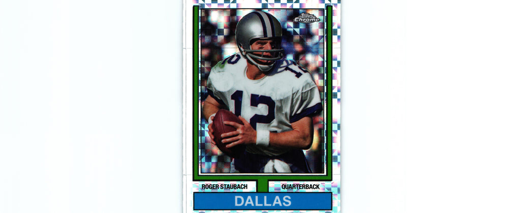 Roger Staubach 2024 X-FRACTOR Topps 74TF-19
