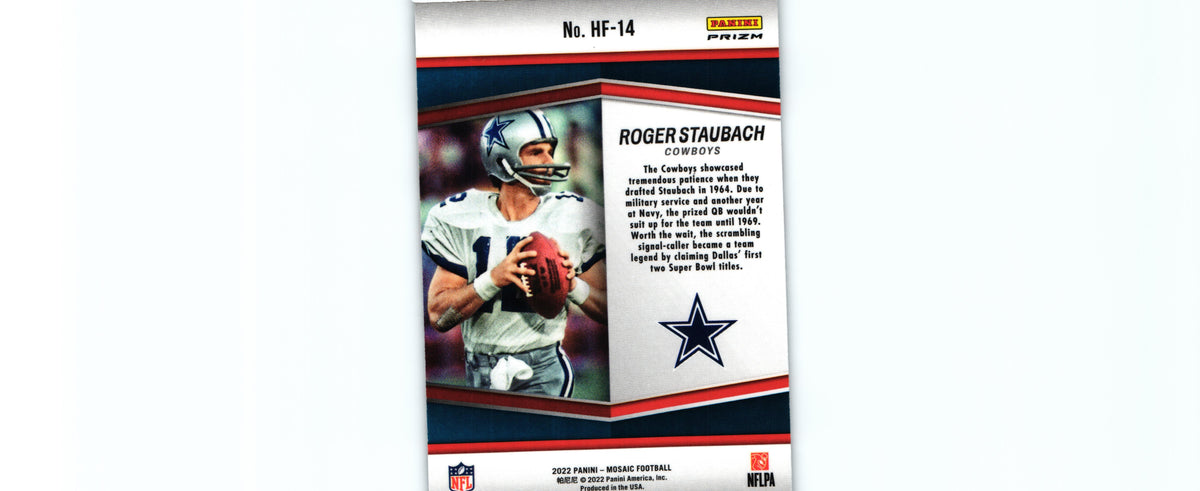 Roger Staubach 2022 SILVER MOSAIC Mosaic HF-14