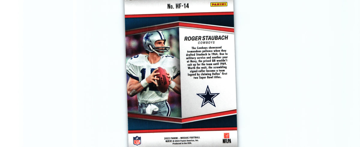 Roger Staubach 2022 Mosaic HF-14