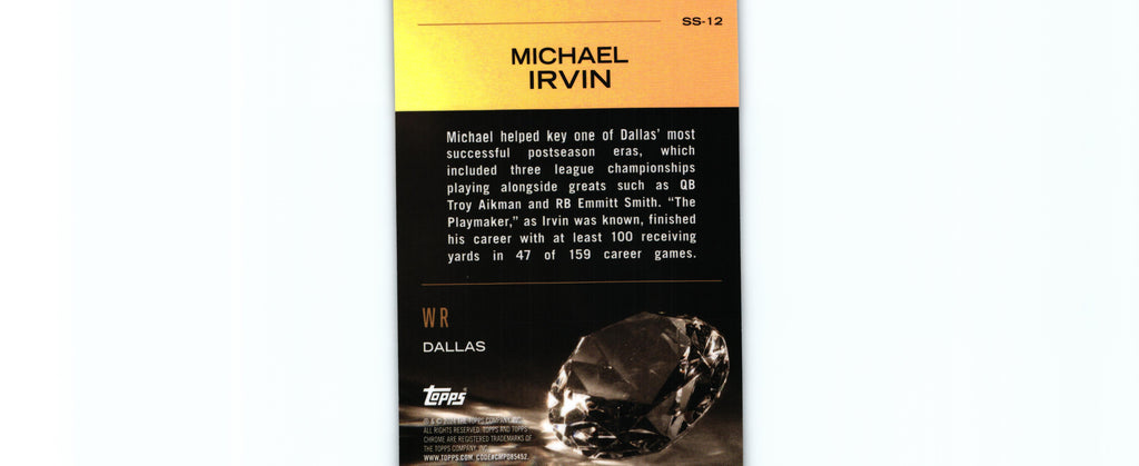 Michael Irvin 2024 Topps SS-12