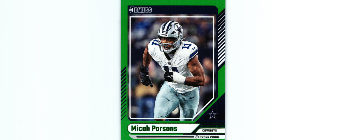 Micah Parsons 2024 GREEN Donruss #85