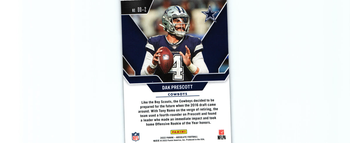 Dak Prescott 2022 Absolute DD-2
