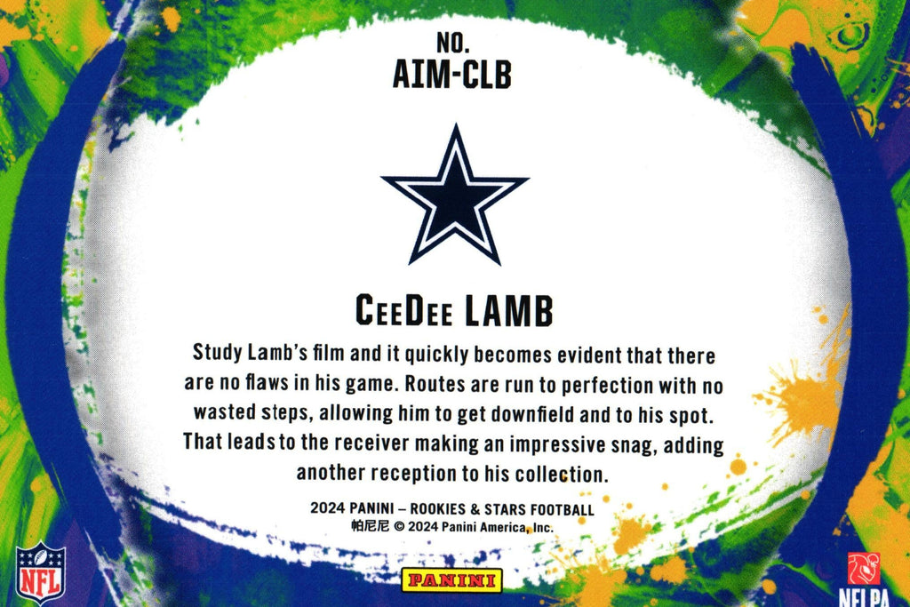 CeeDee Lamb 2024 Rookies&Stars AIM-CLB