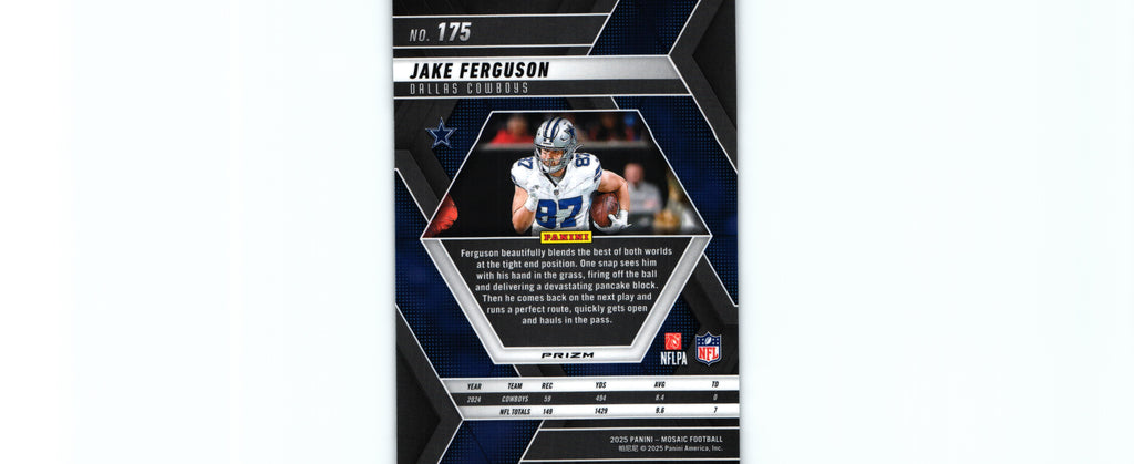 Jake Ferguson 2025 SILVER Mosaic #175
