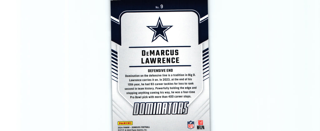 Demarcus Lawrence 2024 Donruss #9