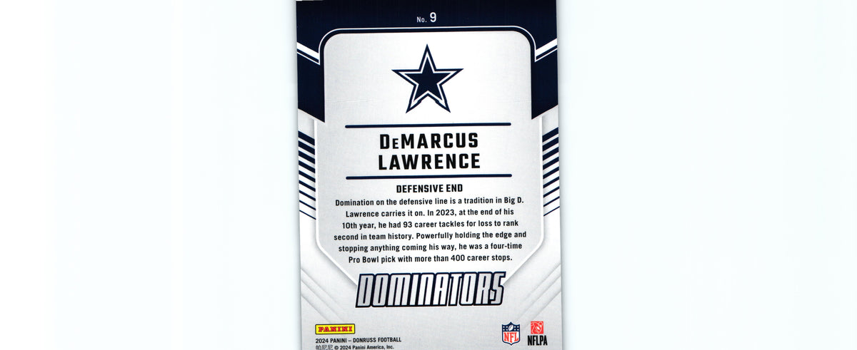 Demarcus Lawrence 2024 Donruss #9