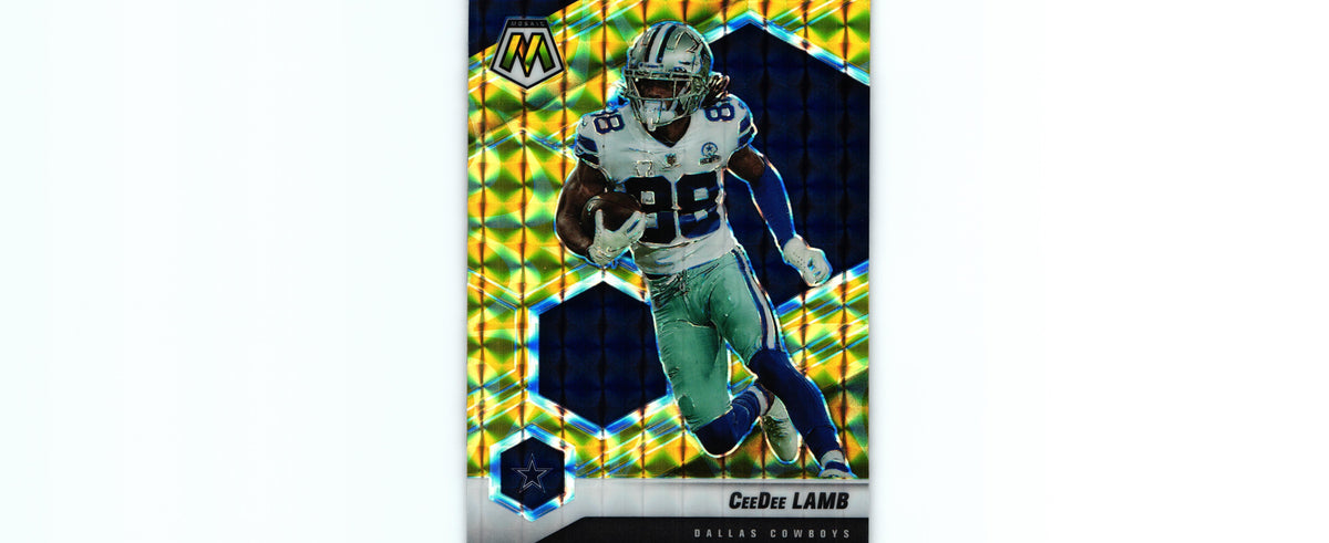 CeeDee Lamb 2021 REACTIVE YELLOW Mosaic #62
