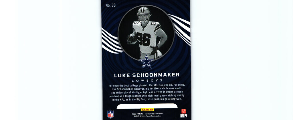 Luke Schoonmaker 2023 ORANGE Illusions #30 RC