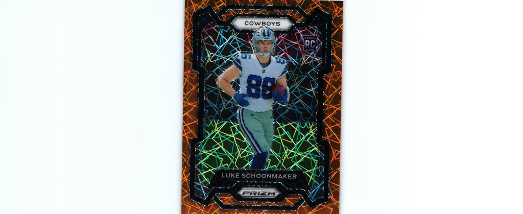 Luke Schoonmaker 2023 ORANGE LAZER Prizm #325