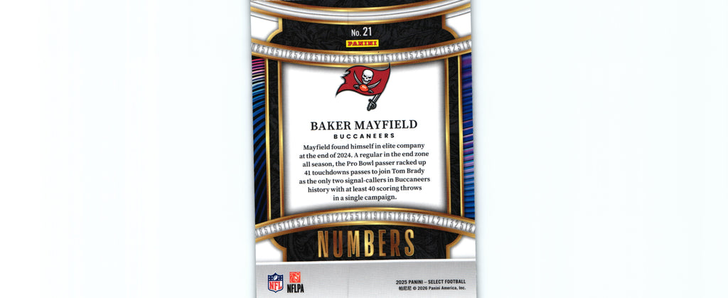 Baker Mayfield 2025 Select #21