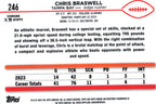 Chris Braswell 2024 X-FRACTOR Topps #246 RC