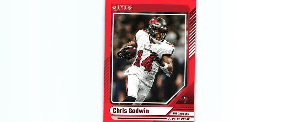 Chris Godwin 2024 PRESS PROOF RED Donruss #247