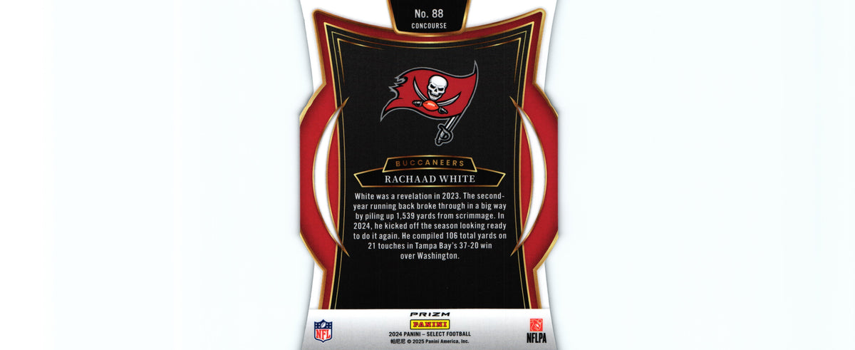 Rachaad White 2024 SILVER DIE CUT Select #88