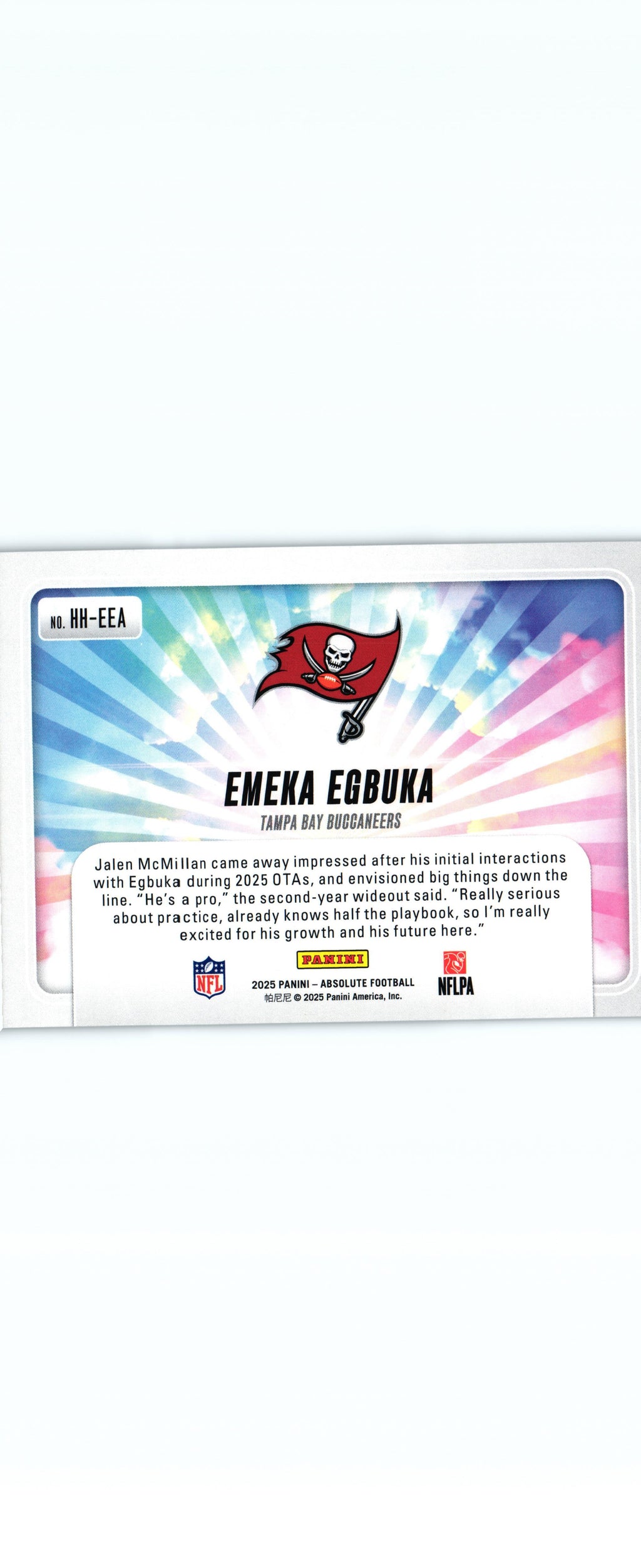 Emeka Egbuka 2025 Absolute HH-EEA RC