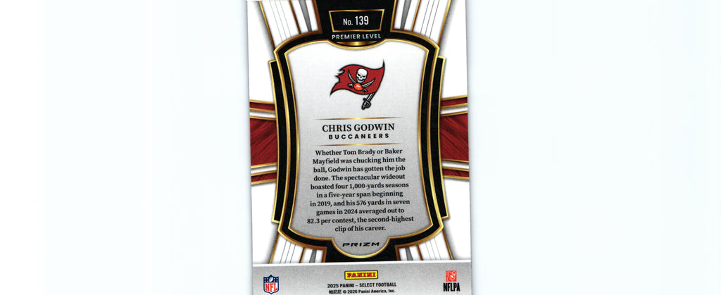 Chris Godwin 2025 RED&BLUE Select #139