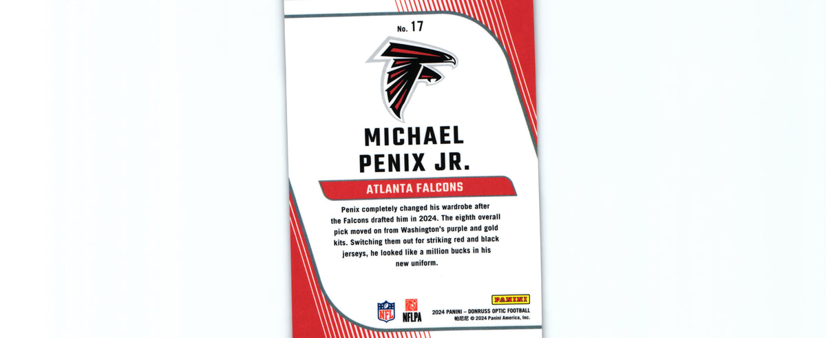 Michael Penix 2024 Donruss Optic #17 RC