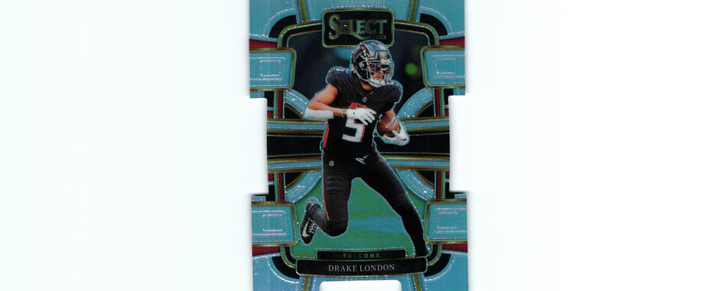 Drake London 2023 SILVER DIE CUT Select #6