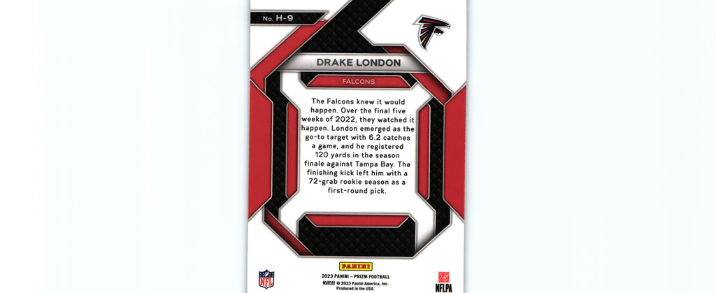 Drake London 2023 Prizm #H-9