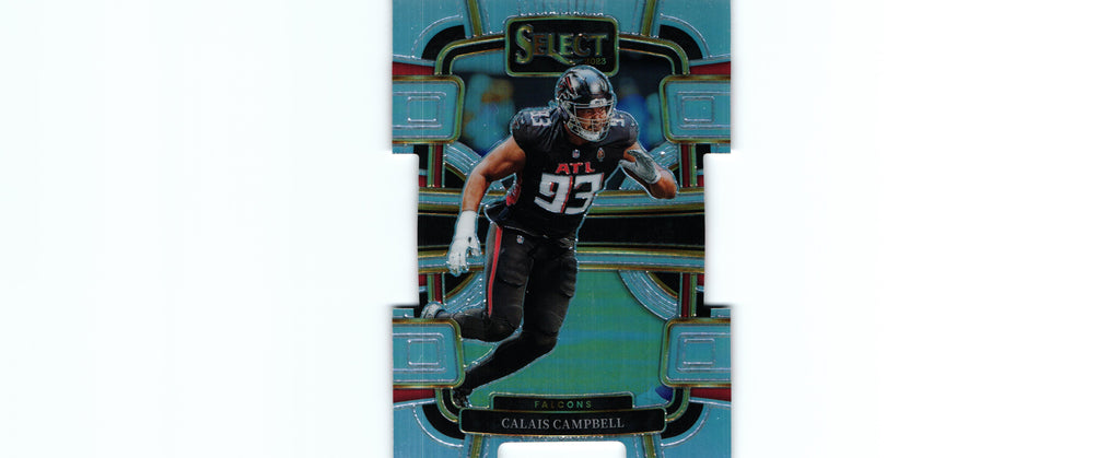 Calais Campbell 2023 SILVER DIE CUT Select #5