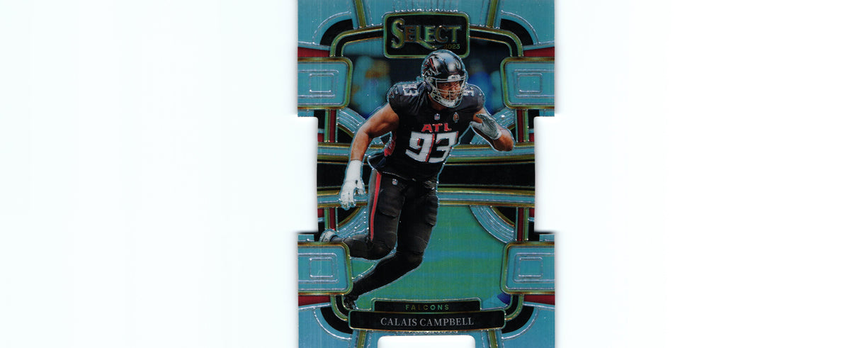 Calais Campbell 2023 SILVER DIE CUT Select #5