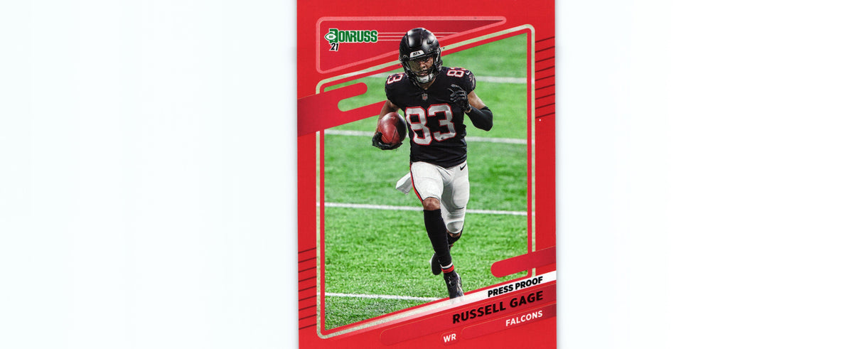 Russell Gage 2021 PRESS PROOF RED Donruss #237