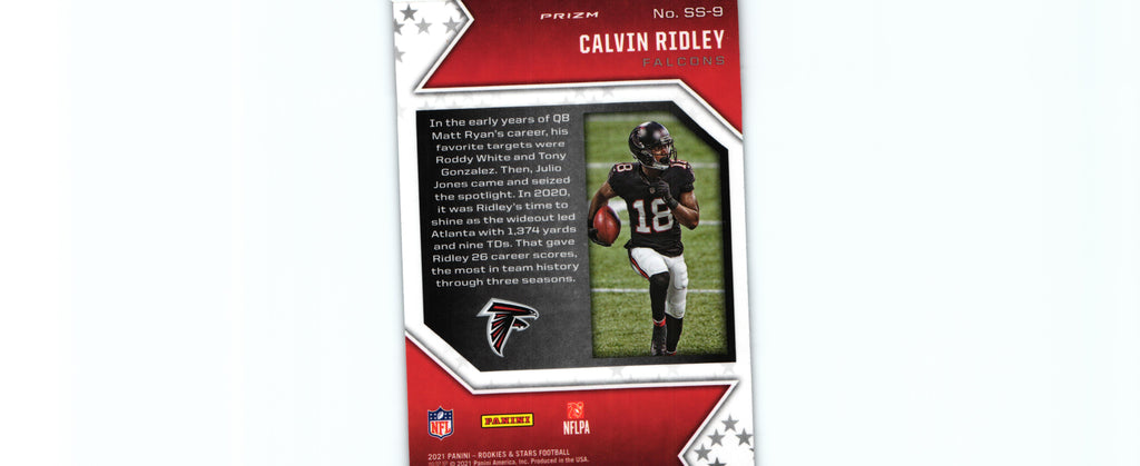 Calvin Ridley 2021 RED HYPER Rookies&Stars SS-9