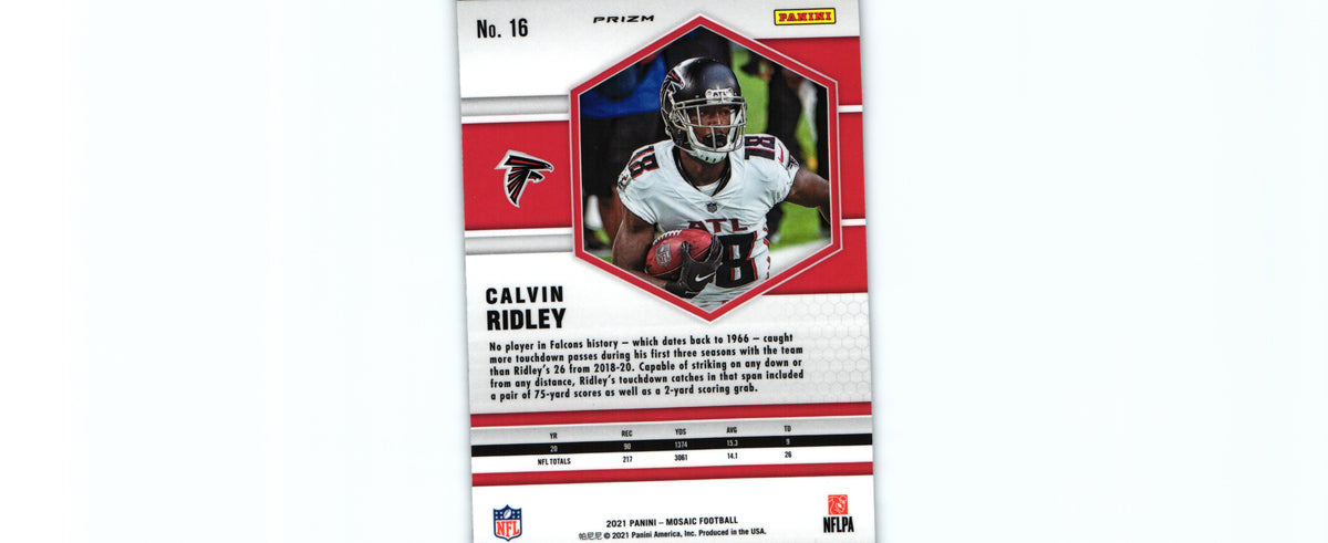 Calvin Ridley 2021 SILVER Mosaic #16