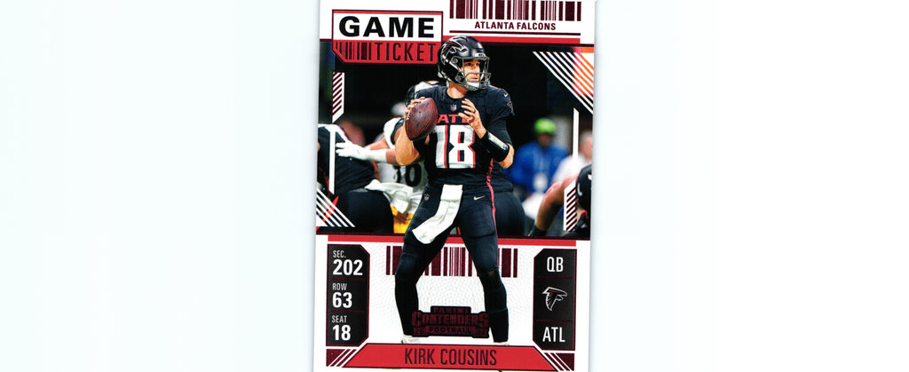 Kirk Cousins 2024 RED Contenders #4