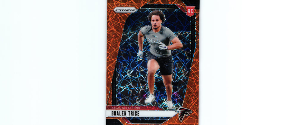Bralen Trice 2024 ORANGE LAZER Prizm #312 RC