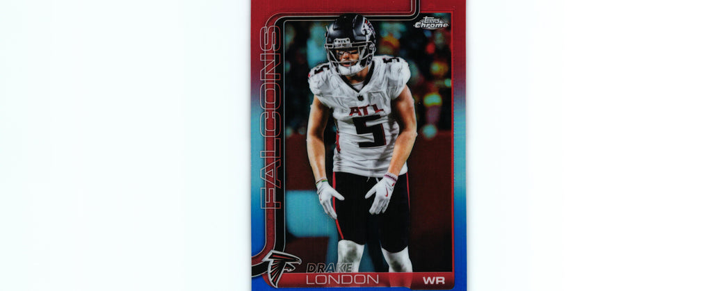 Drake London 2025 RED WHITE&BLUE Topps #12