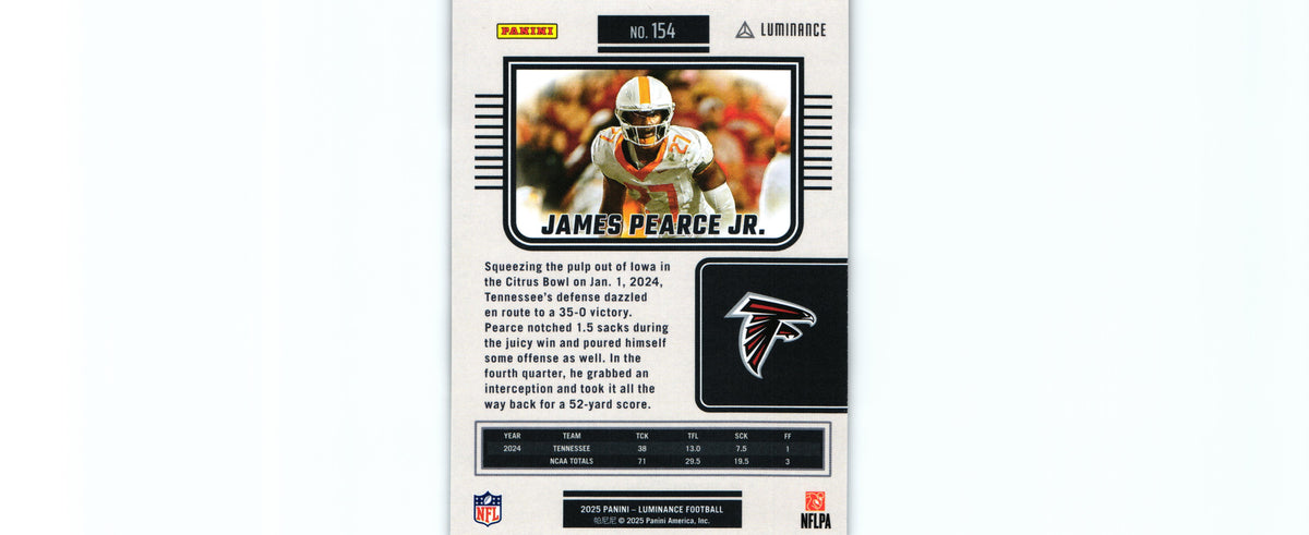 James Pearce 2025 Luminance #154 RC