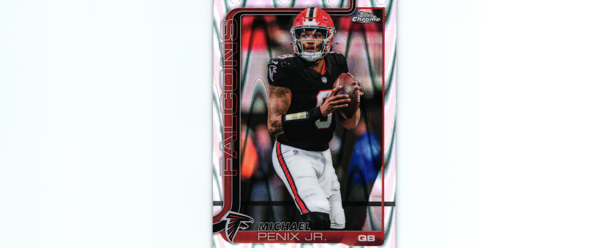 Michael Penix 2025 RAY WAVE Topps #15