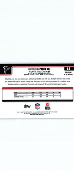 Michael Penix 2025 RAY WAVE Topps #15