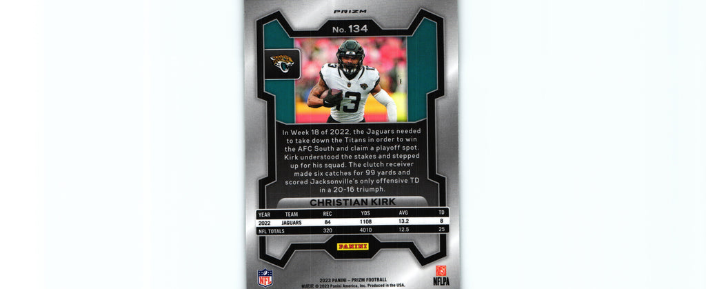 Christian Kirk 2023 GREEN Prizm #134