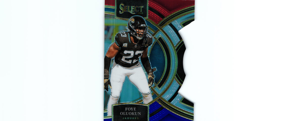 Foye Oluokun 2023 RED&BLUE DIE CUT #139
