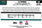 Tim Patrick 2025 PULSAR Topps #96