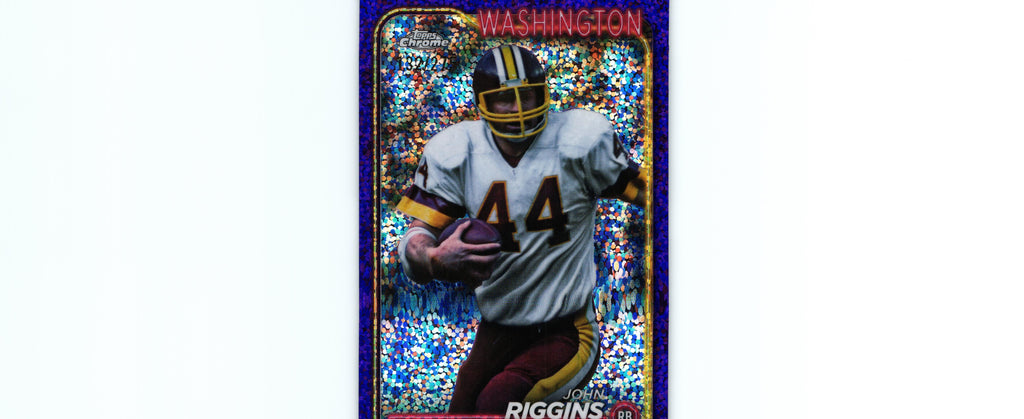 John Riggins 2024 PURPLE SPECKLE Topps #194 /275